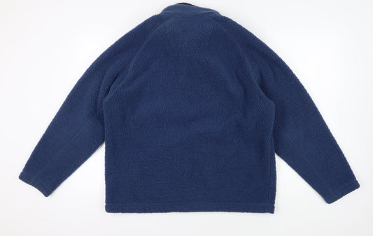 Marks & Spencer Men's Blue Pullover Sweatshirt L
