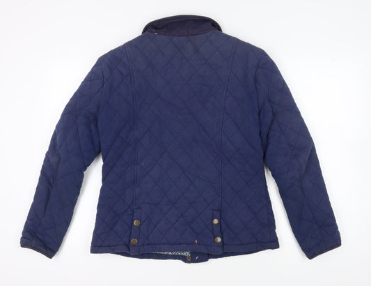 Rampant Sporting Women's Blue Quilted Jacket Size 14
