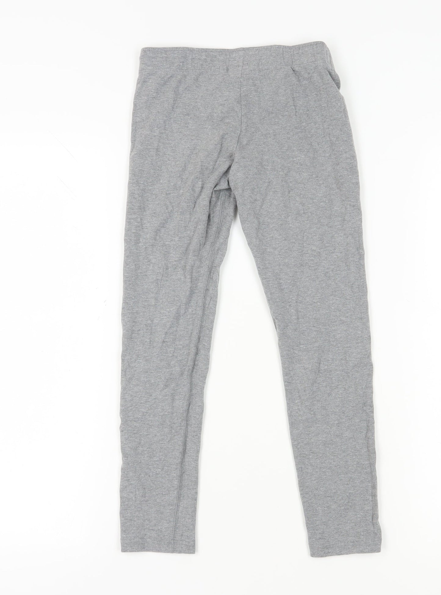 Nike Girls Grey Ankle Athleisure Leggings M