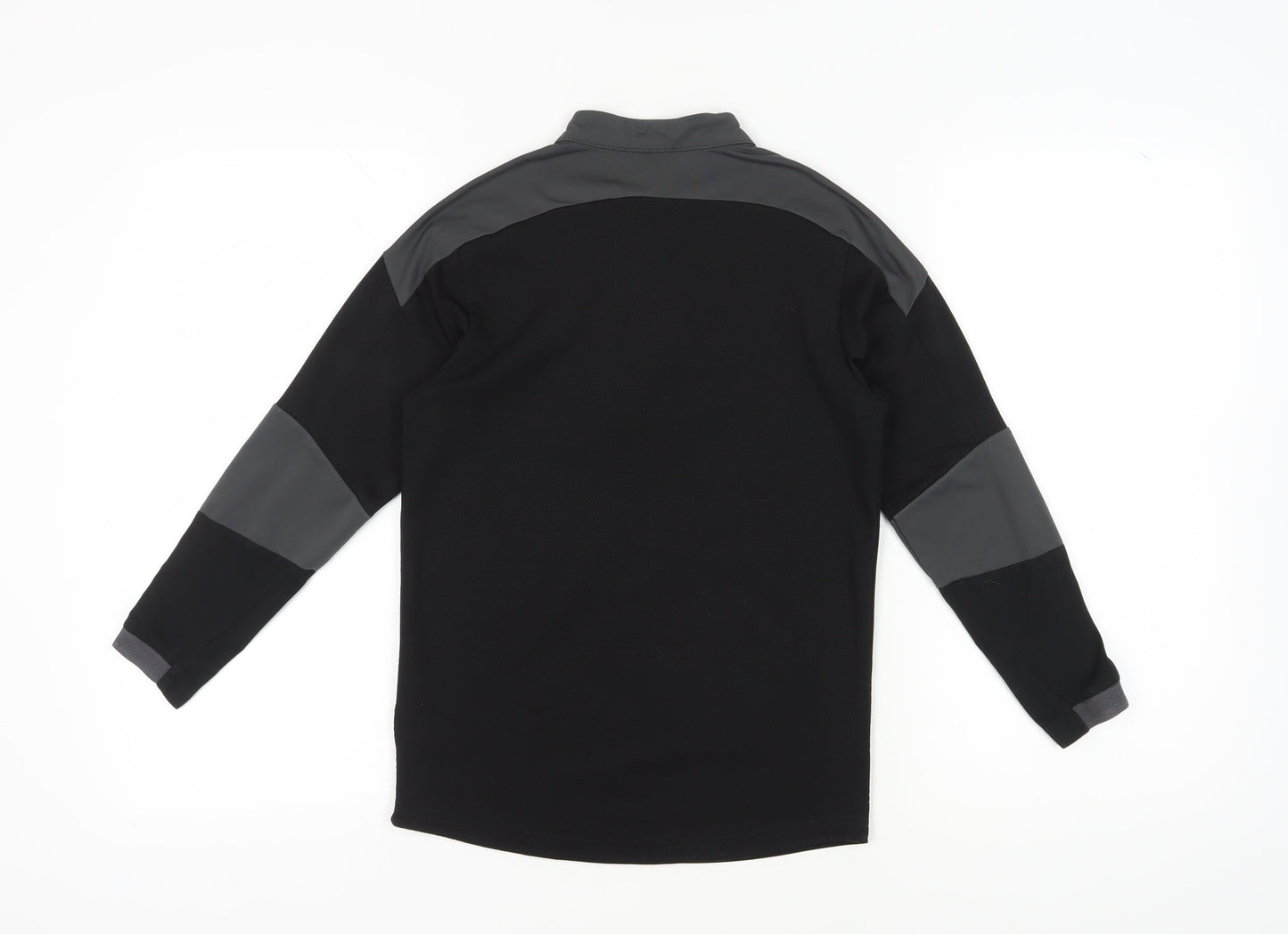 Puma Boys Black Football Pullover Top 11-12 Years