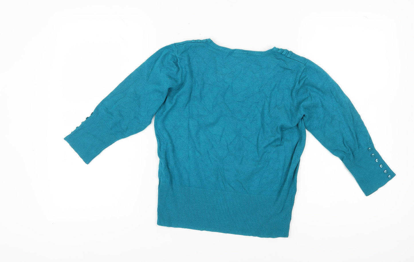 Roman Women Blue Pullover Jumper, Size 10