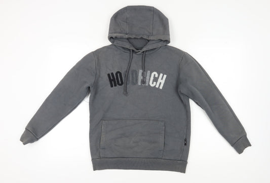 Hoodrich Unisex Adults Grey XS Pullover Hoodie
