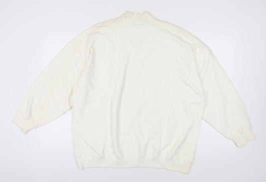 Lyle & Scott Men's XL White Pullover Sweatshirt