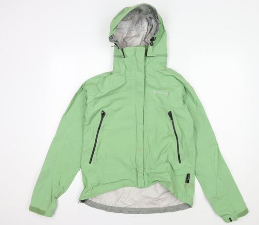 Sprayway Women's Green Waterproof Rain Jacket Size 10