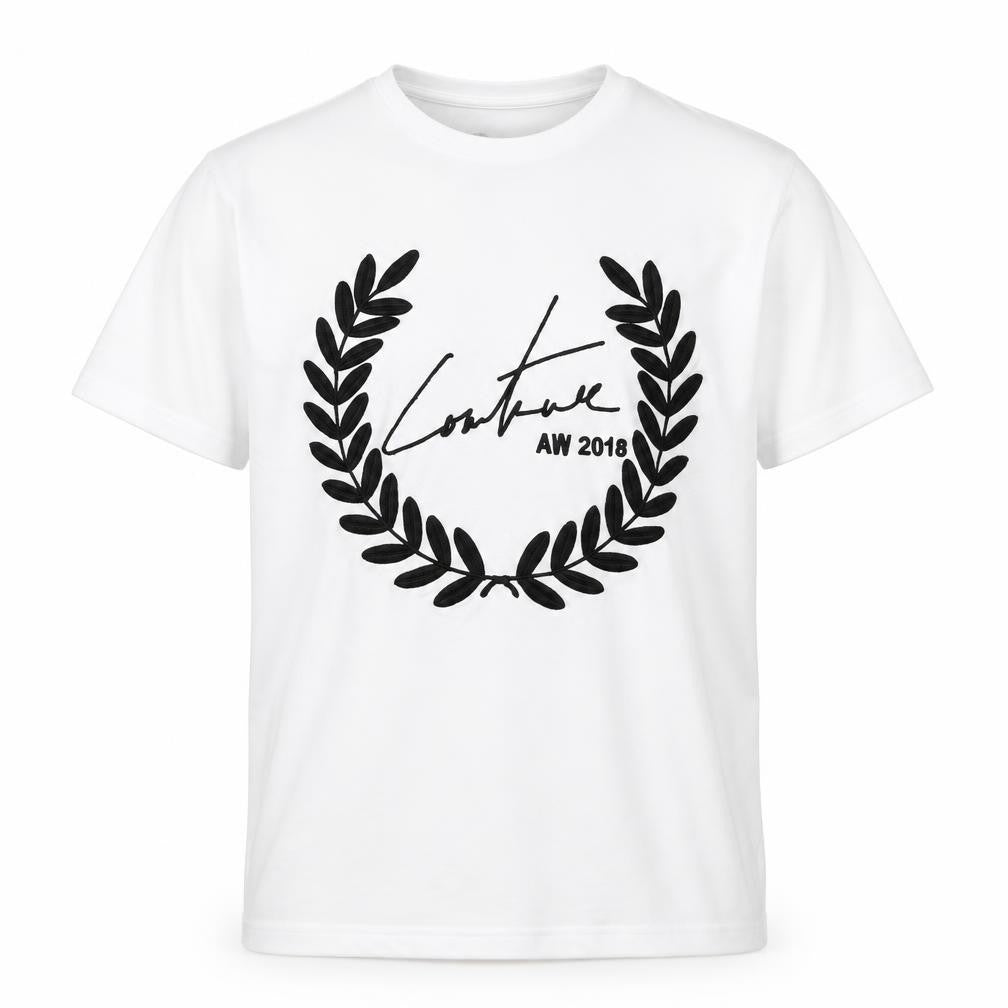 The Couture Club Men's XS White Graphic Print T-Shirt