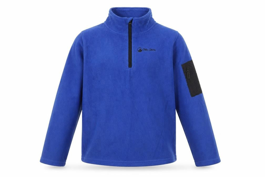 Peter Storm Boys Blue Fleece Sweatshirt 11-12 Years 1/4 Zip