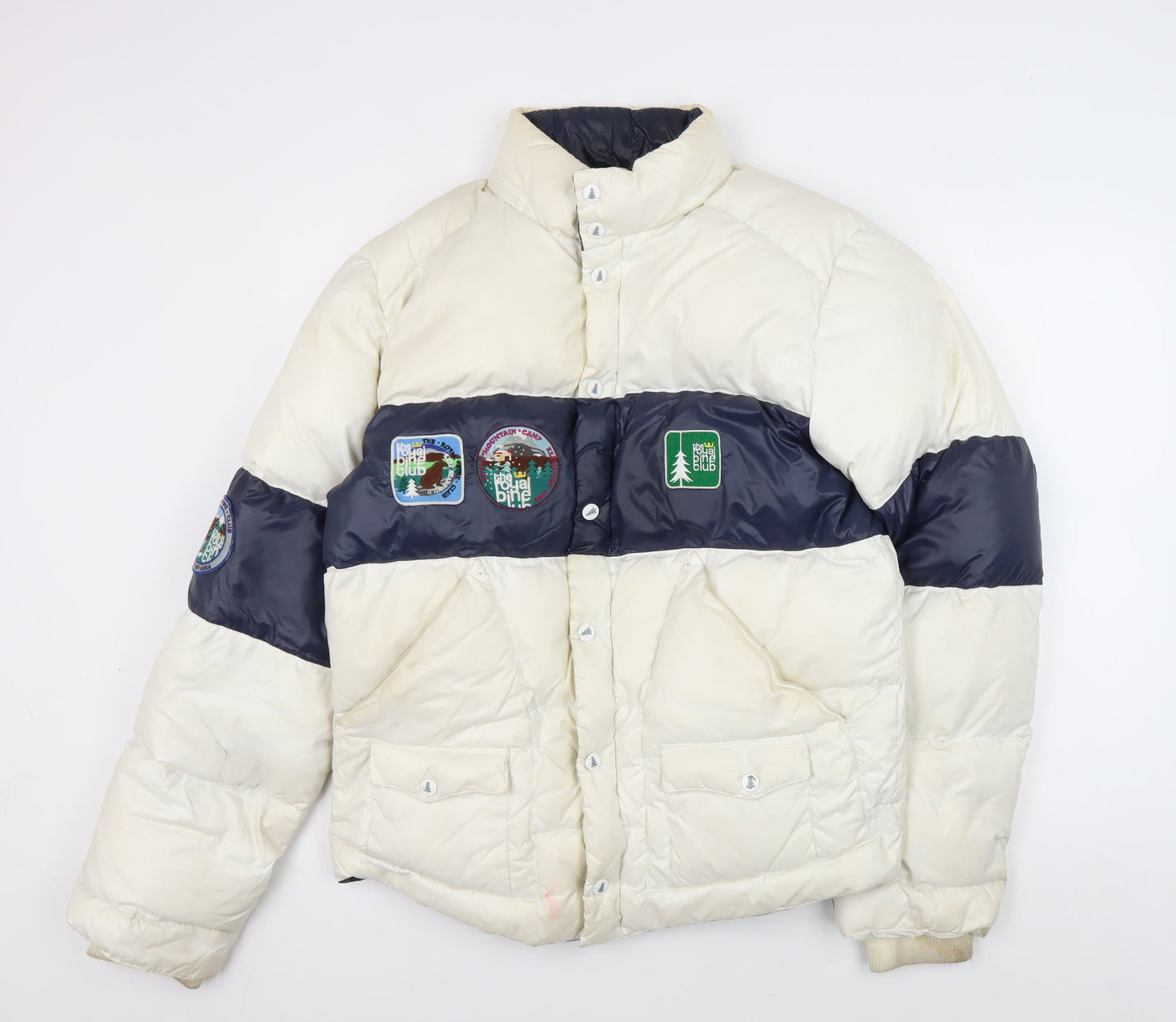 The Royal Pine Club Men’s XL Ivory Puffer Jacket