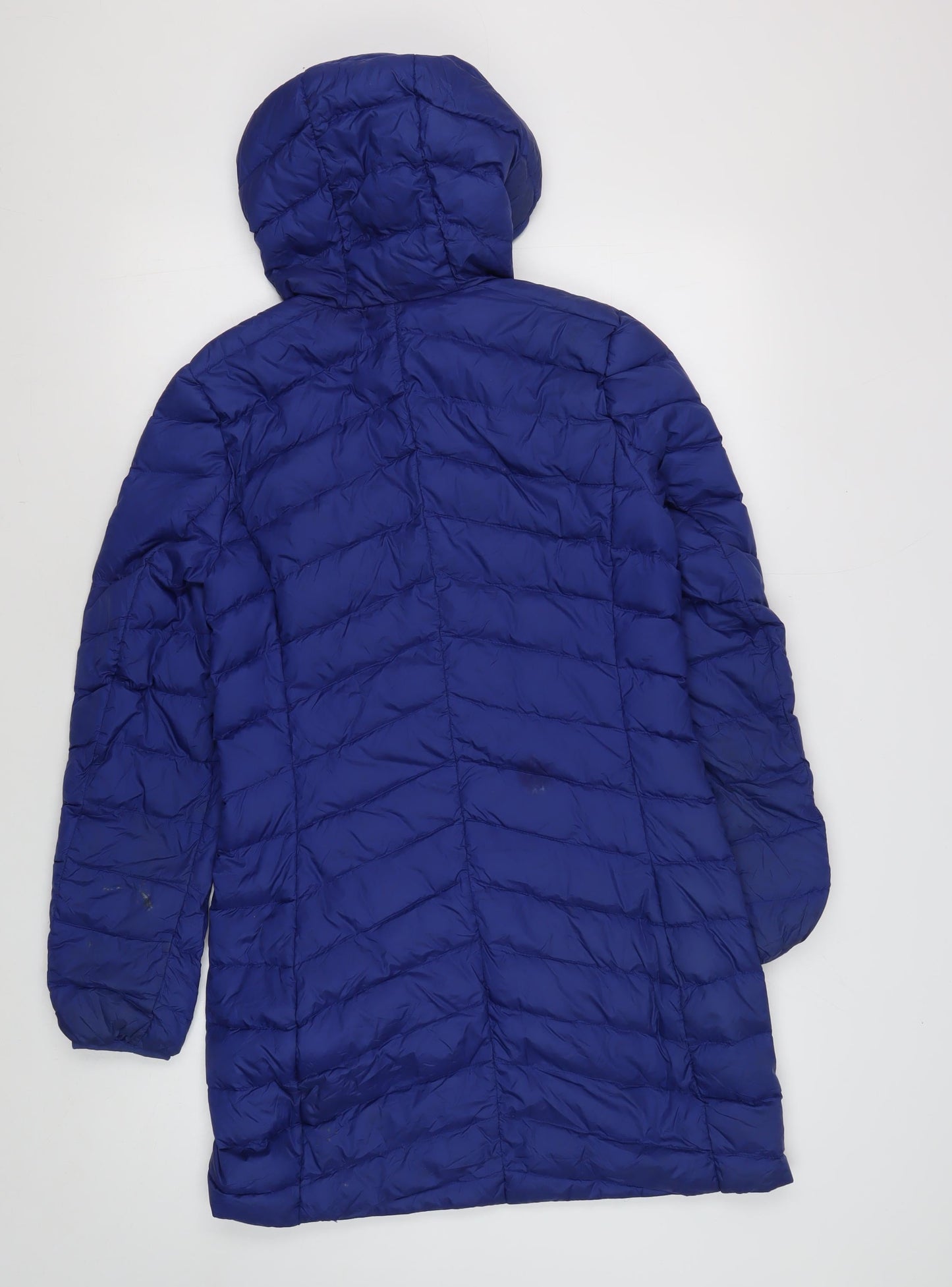 Marks and Spencer Women's Blue Puffer Jacket, Size 6, Autumn Essential