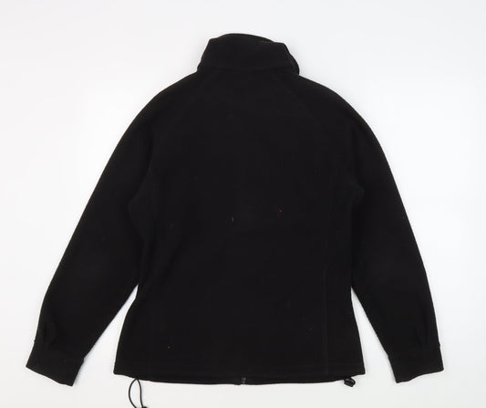 Trespass Women's Black Fleece Jacket Size 6