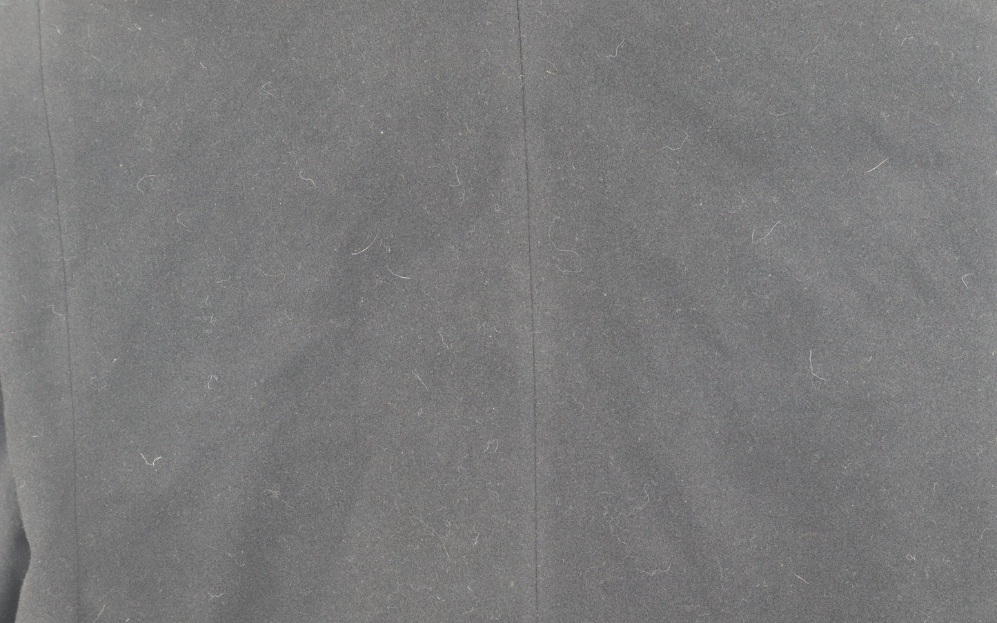 Moss Men's Black Wool Overcoat - Size 42