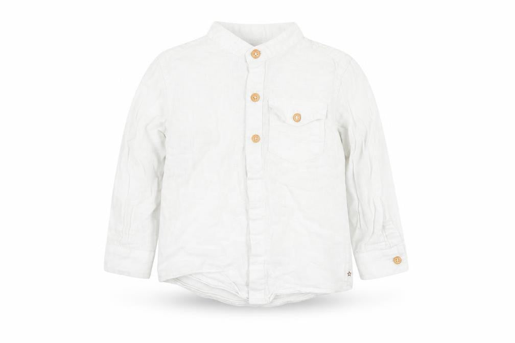 Next Unisex Baby White Button-Up Shirt, 12-18 Months