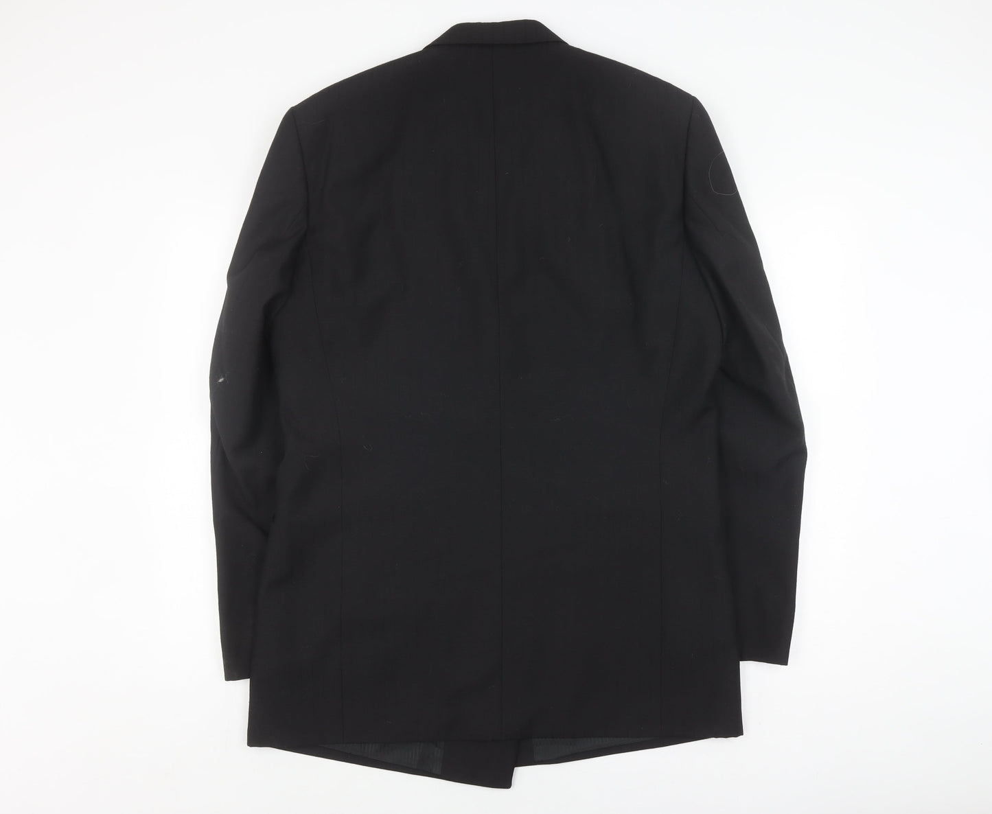 Varteks Men's Black Double-Breasted Tuxedo Blazer 42l