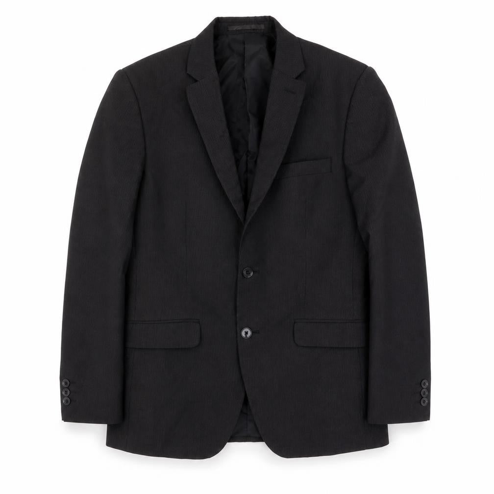 Men's Black Blazer, Regular Fit, 36 Chest