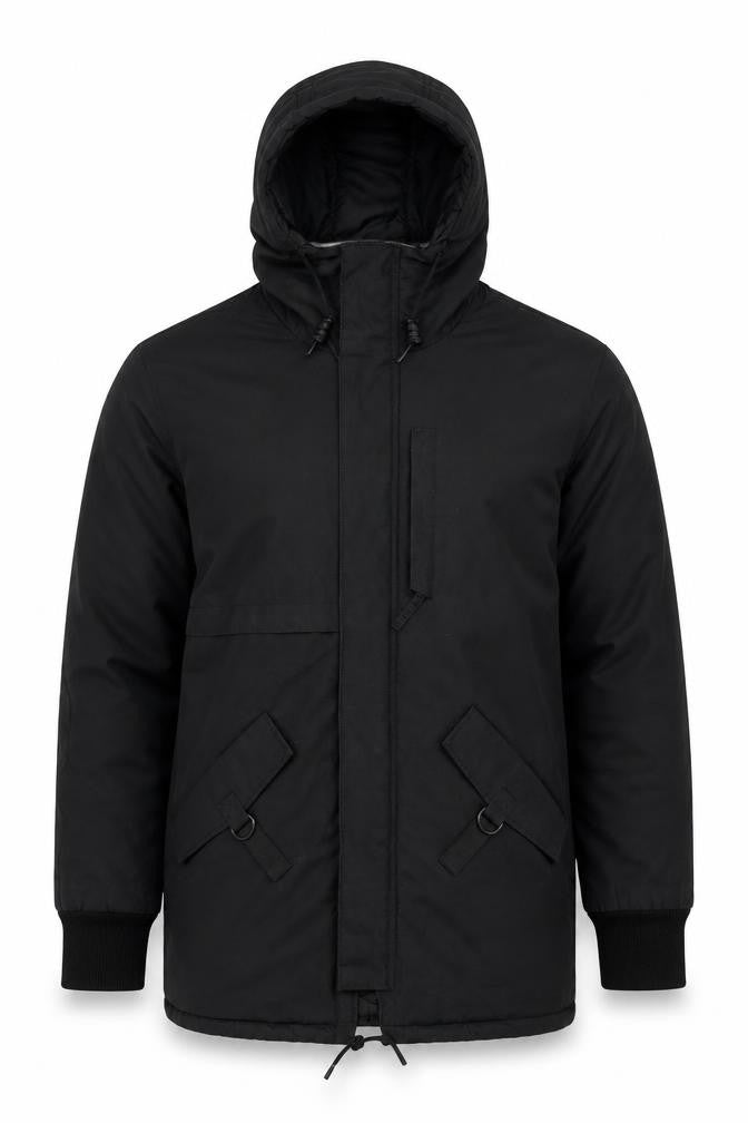 Pull&Bear Men's Black Anorak Jacket L