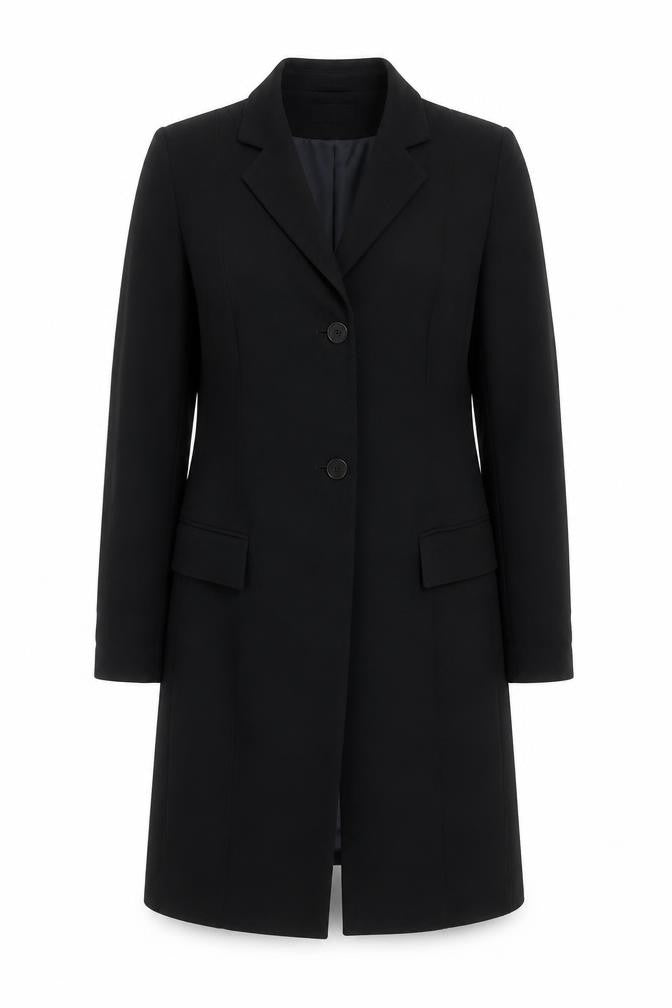Front view of Linea Women's Black Suit Jacket, size 12, Business
