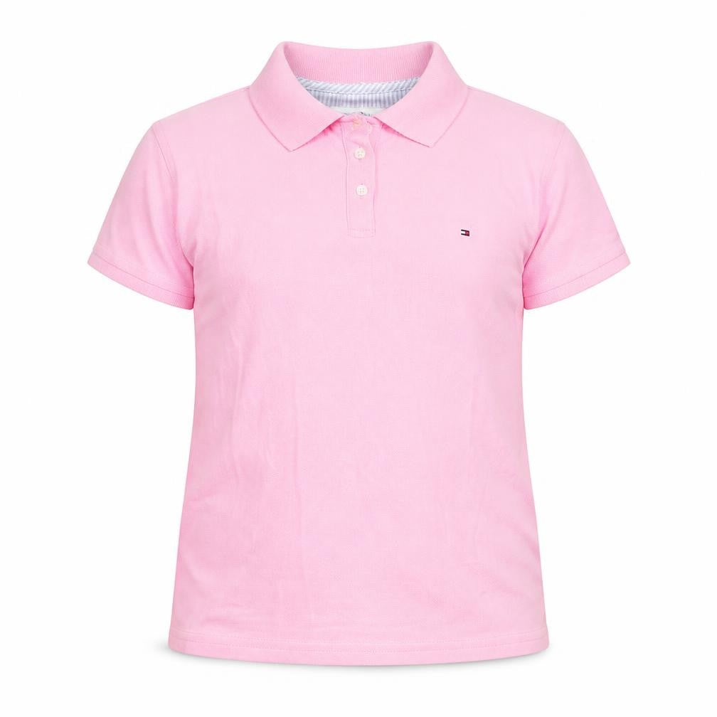 Tommy Hilfiger Pink Polo Shirt for Unisex Kids