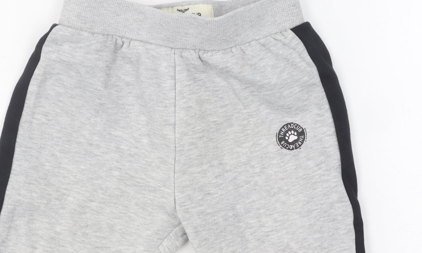 Threadcub Boys Grey Jogger Trousers - 2 Years