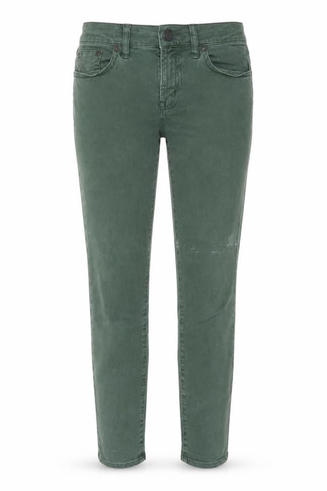 Front view of J.Crew Women's Green Skinny Jeggings -, size 26