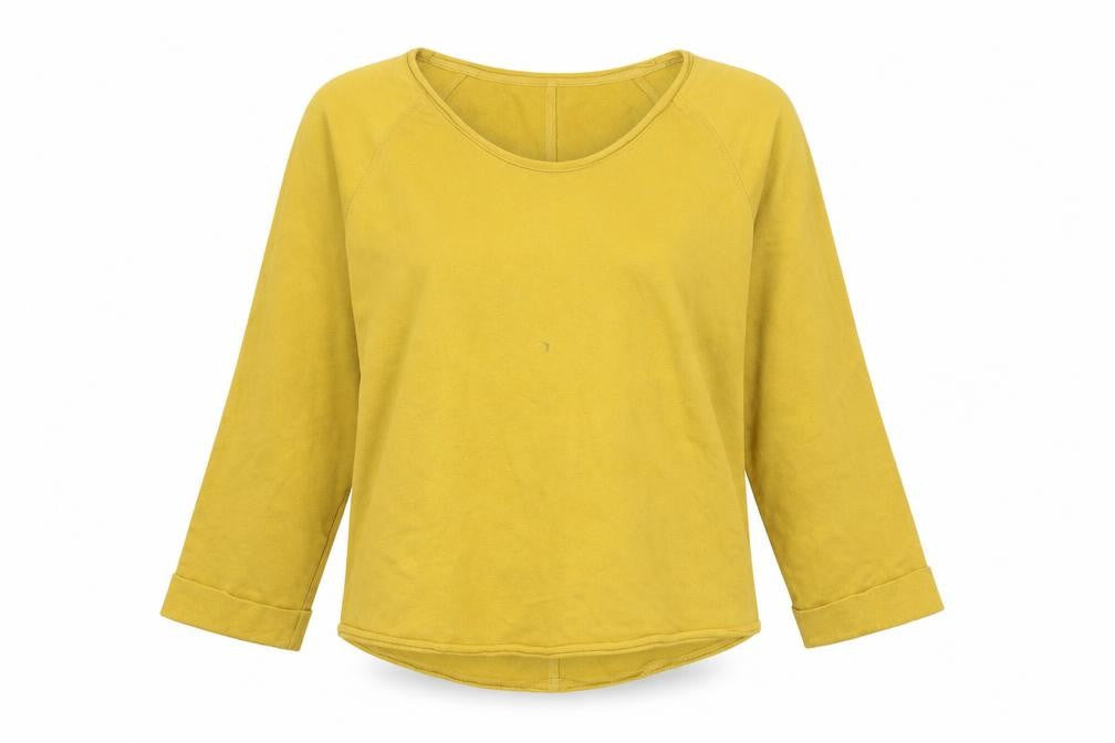 Marks and Spencer Women's Yellow T-Shirt, Small