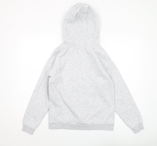 Disney Girls Grey Mickey Mouse Pullover Hoodie 10-11 Years