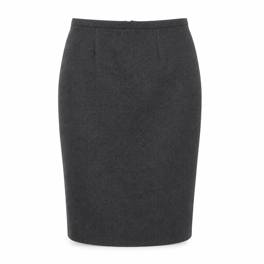 Marks and Spencer Women's Long Grey Pencil Skirt Size 10