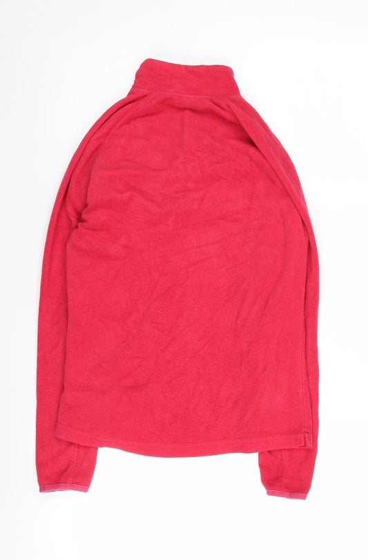 Quechua Women's Red M Fleece Pullover Sweatshirt