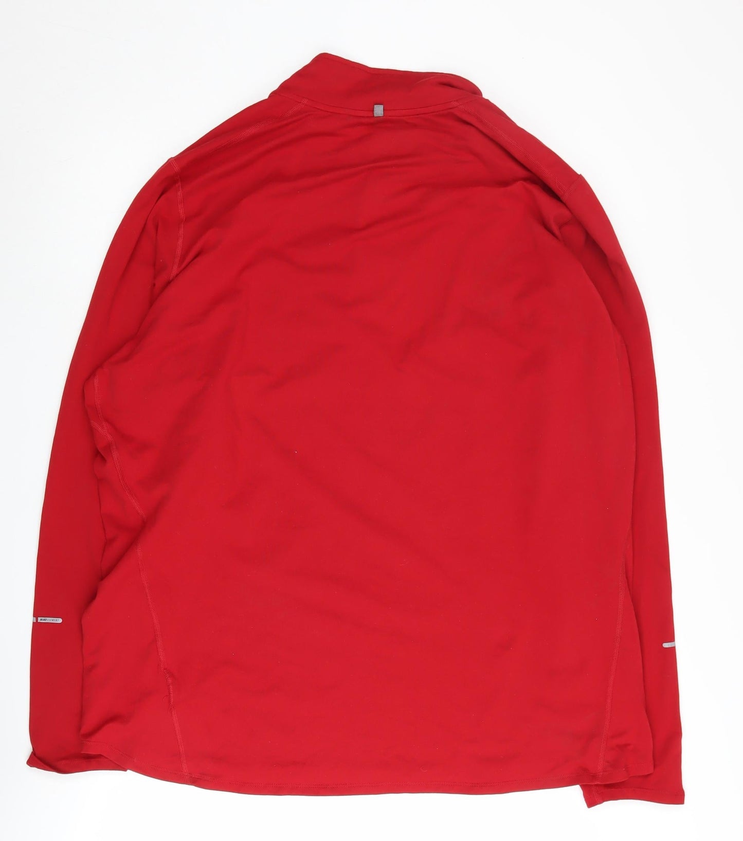 Nike Men's Red 2XL Dri-Fit 1/4 Zip Running Sweatshirt