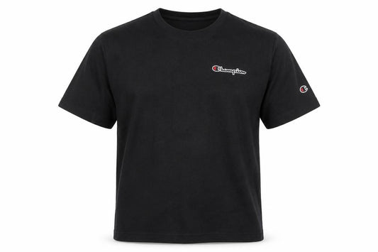 Mens UK Size M Champion Black  Cotton T-Shirt