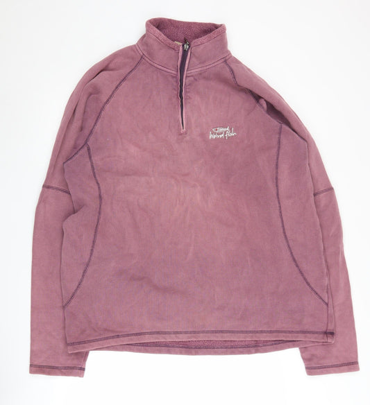 Weird Fish Women's Purple XL Pullover Sweatshirt, Casual Style