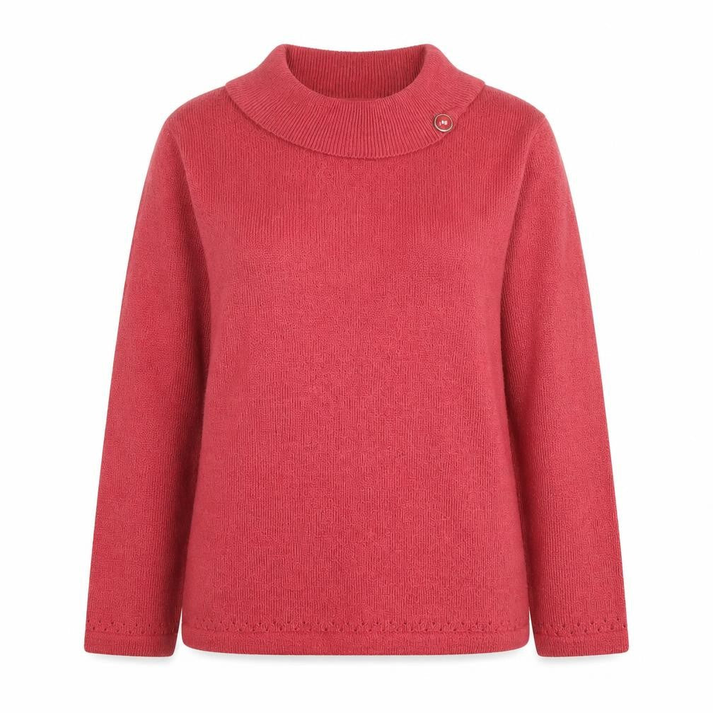 Front view of Honor Millburn Women's Red jumper, size 10