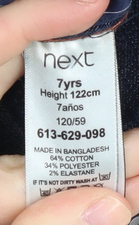 Next Boys Blue Jeans, Size 7 Years, Straight Style