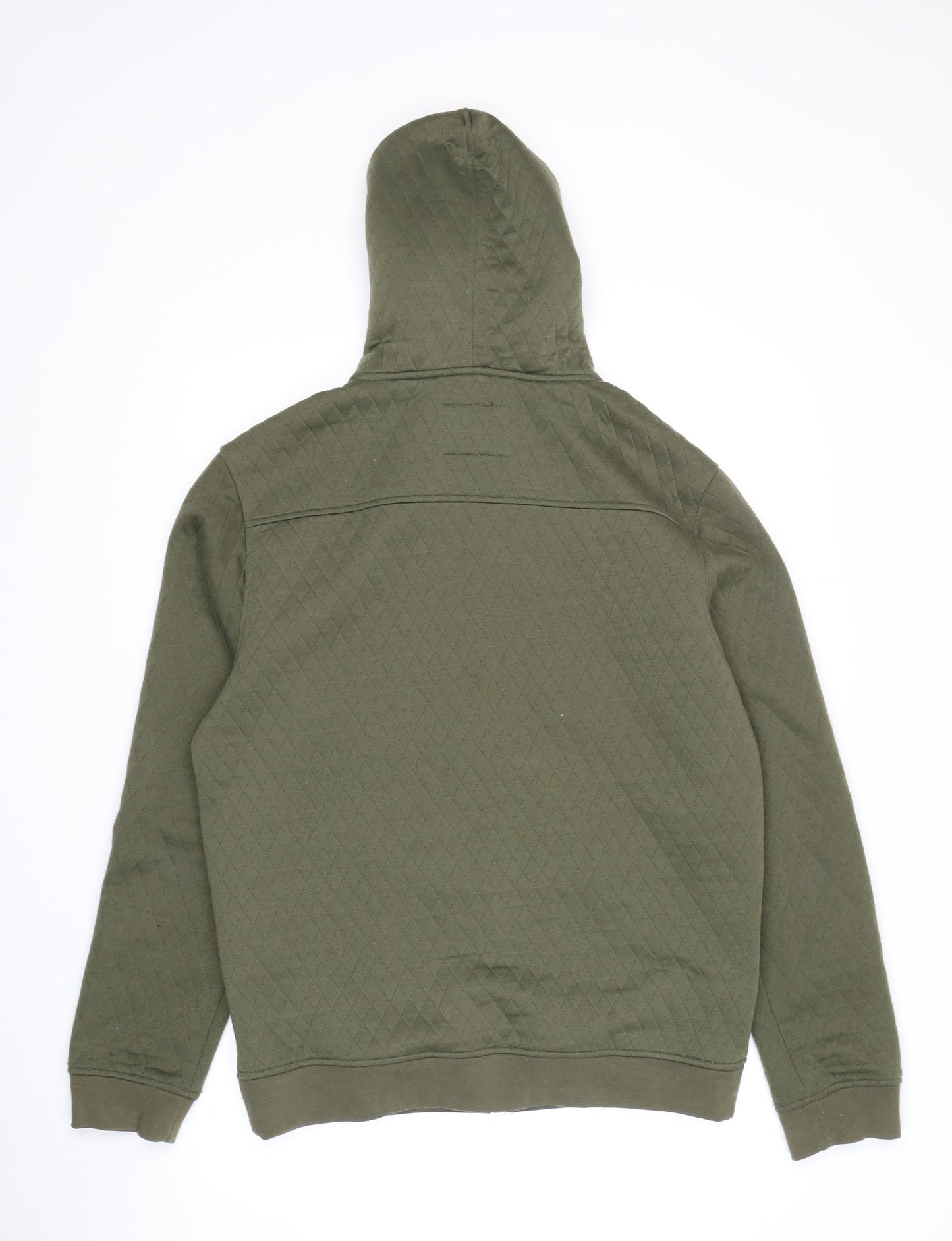 Jack & Jones Men's Green Full Zip Hoodie, L