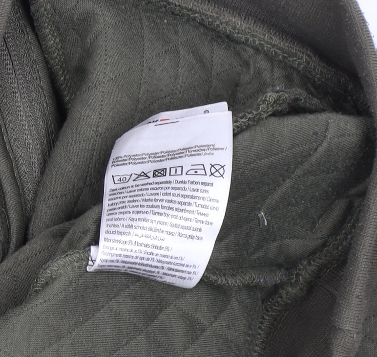 Jack & Jones Men's Green Full Zip Hoodie, L