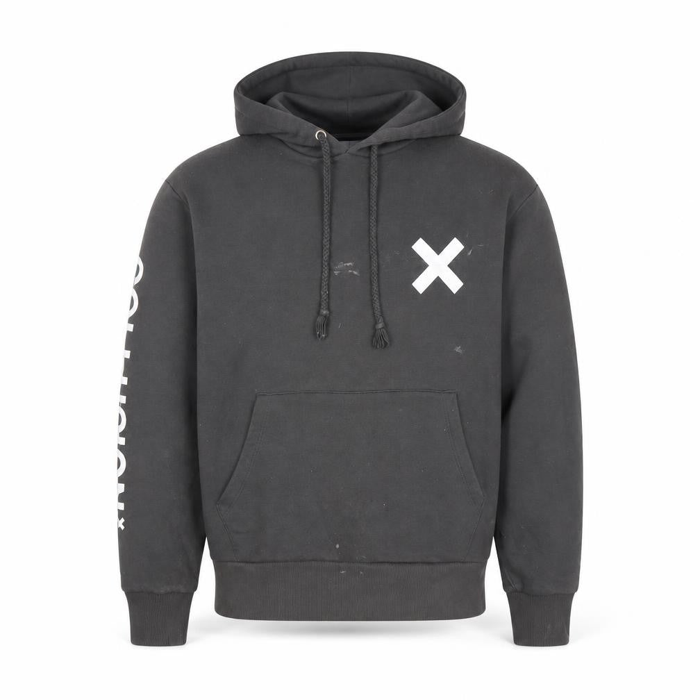 Collusion Mens Black XXS Pullover Hoodie