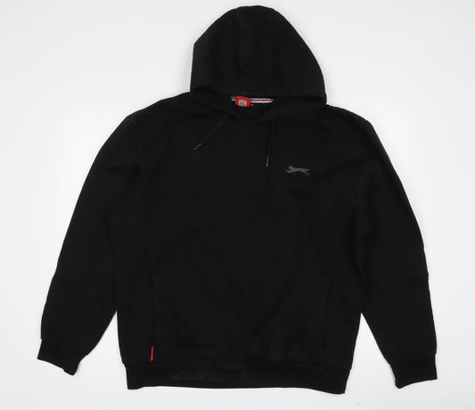 Slazenger Men's Black Pullover Hoodie L