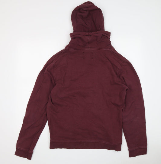 Jack & Jones Men’s Red Pullover Hoodie L