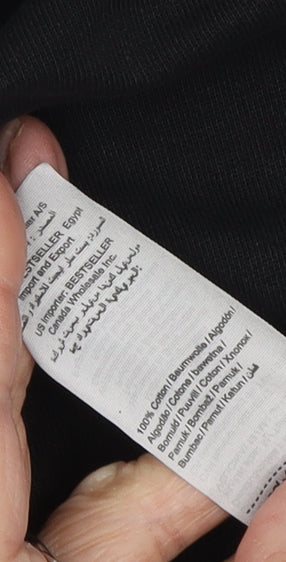 Jack & Jones Men's Black Sweatshirt M Pullover Classic Style