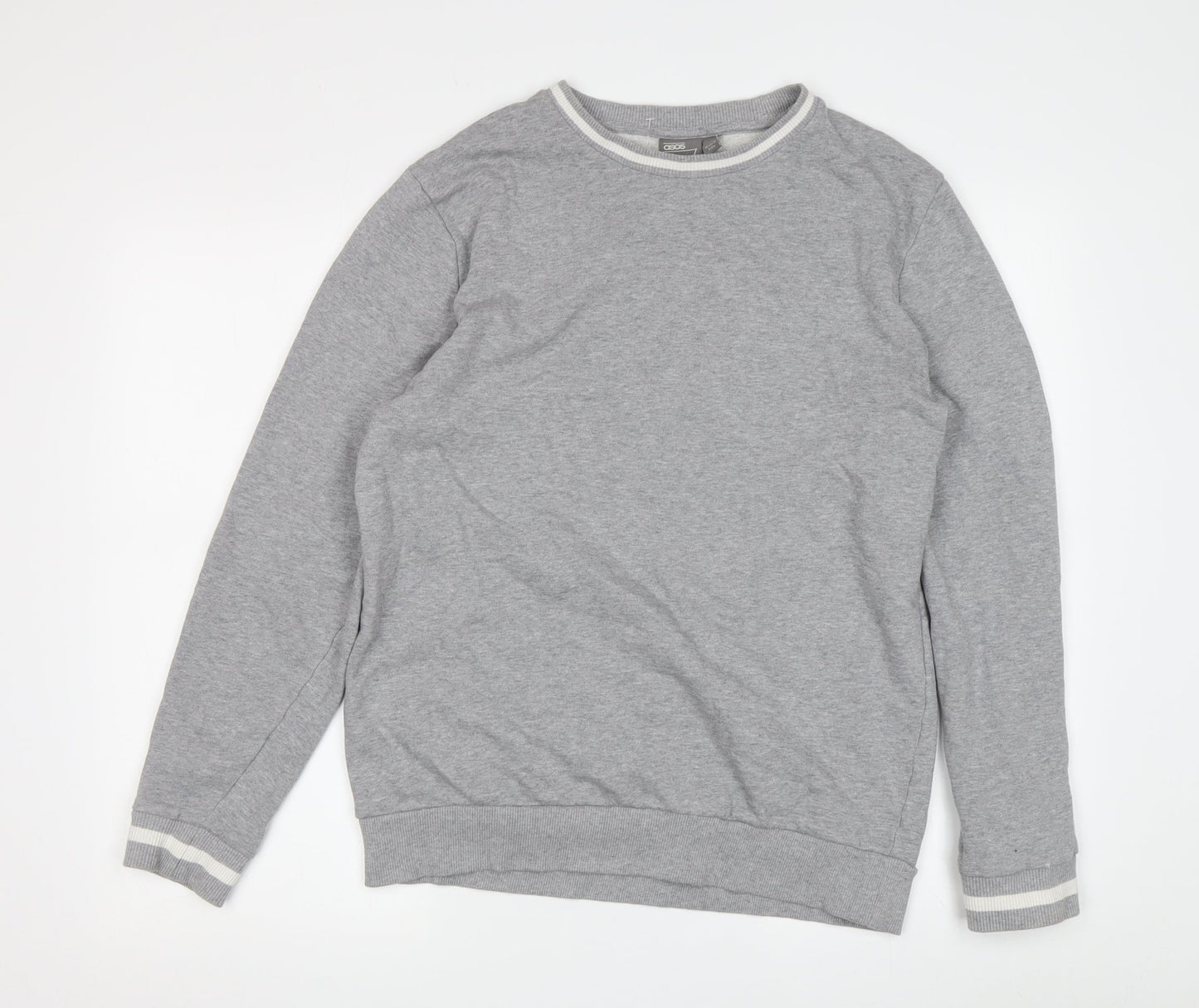 ASOS Men's Grey XS Pullover Sweatshirt