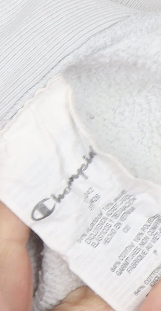 Champion Men's White Small Pullover Sweatshirt