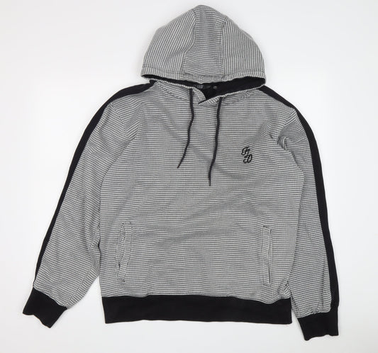 Fluid Men's Black M Pullover Hoodie