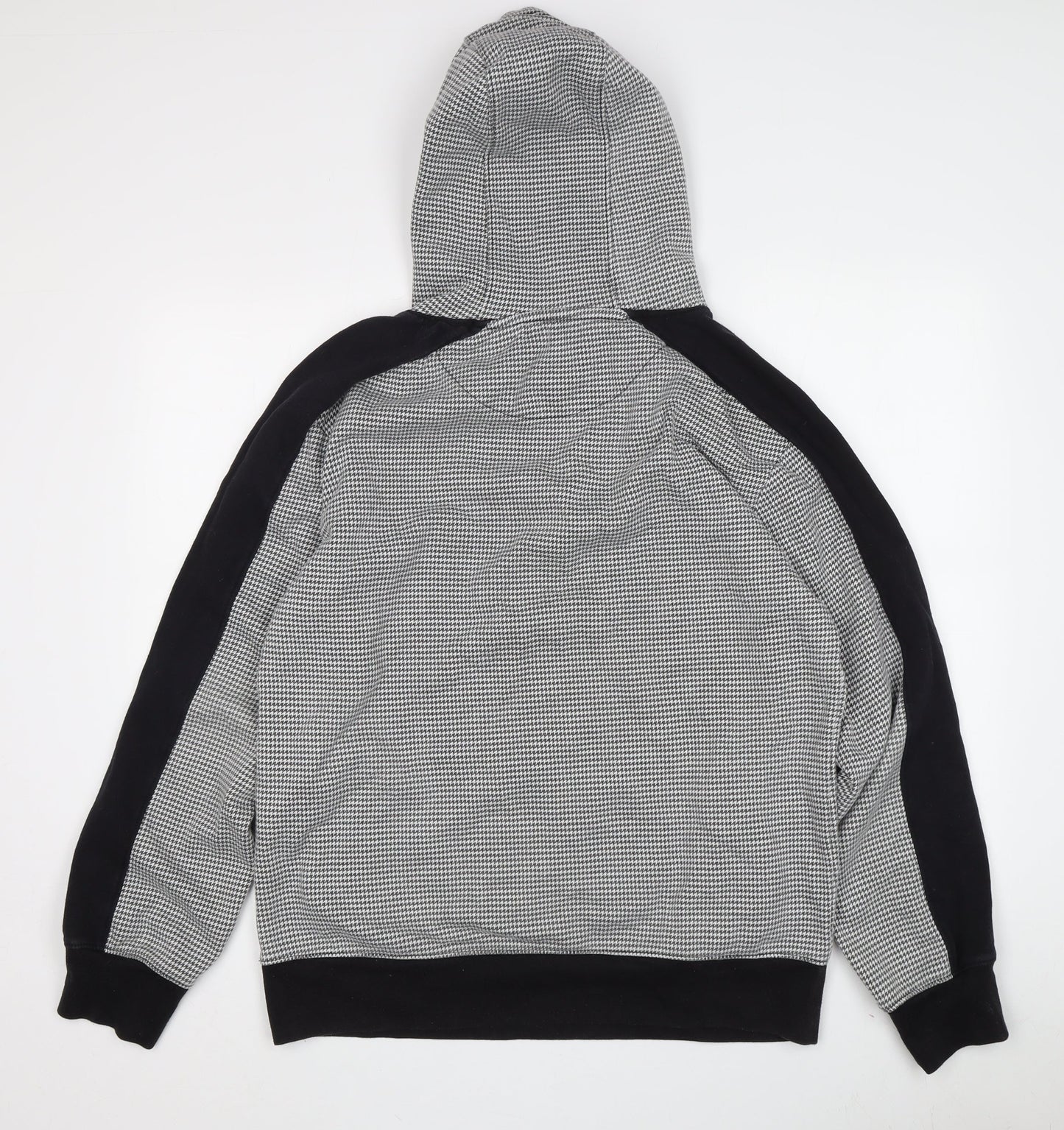 Fluid Men's Black M Pullover Hoodie