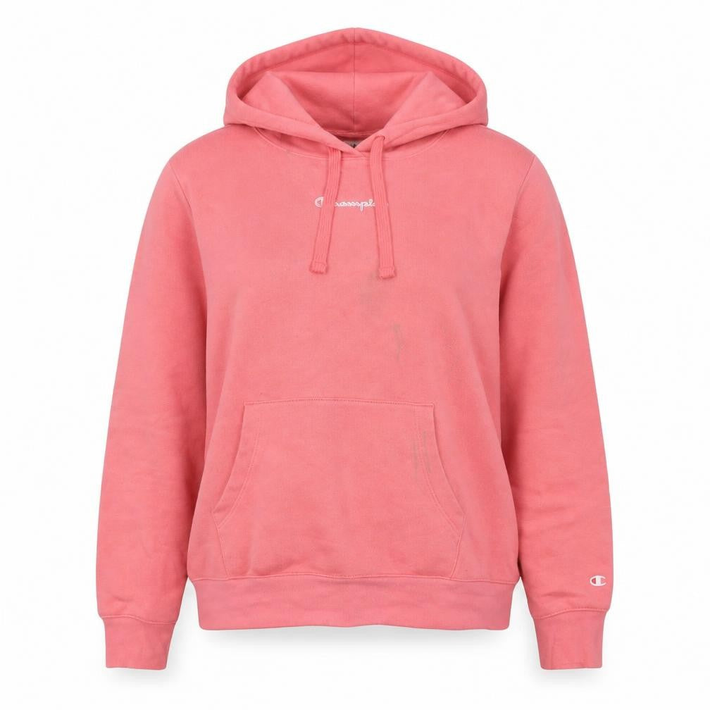 Unisex Adults UK L Regular Champion Pink Pullover Hoodie
