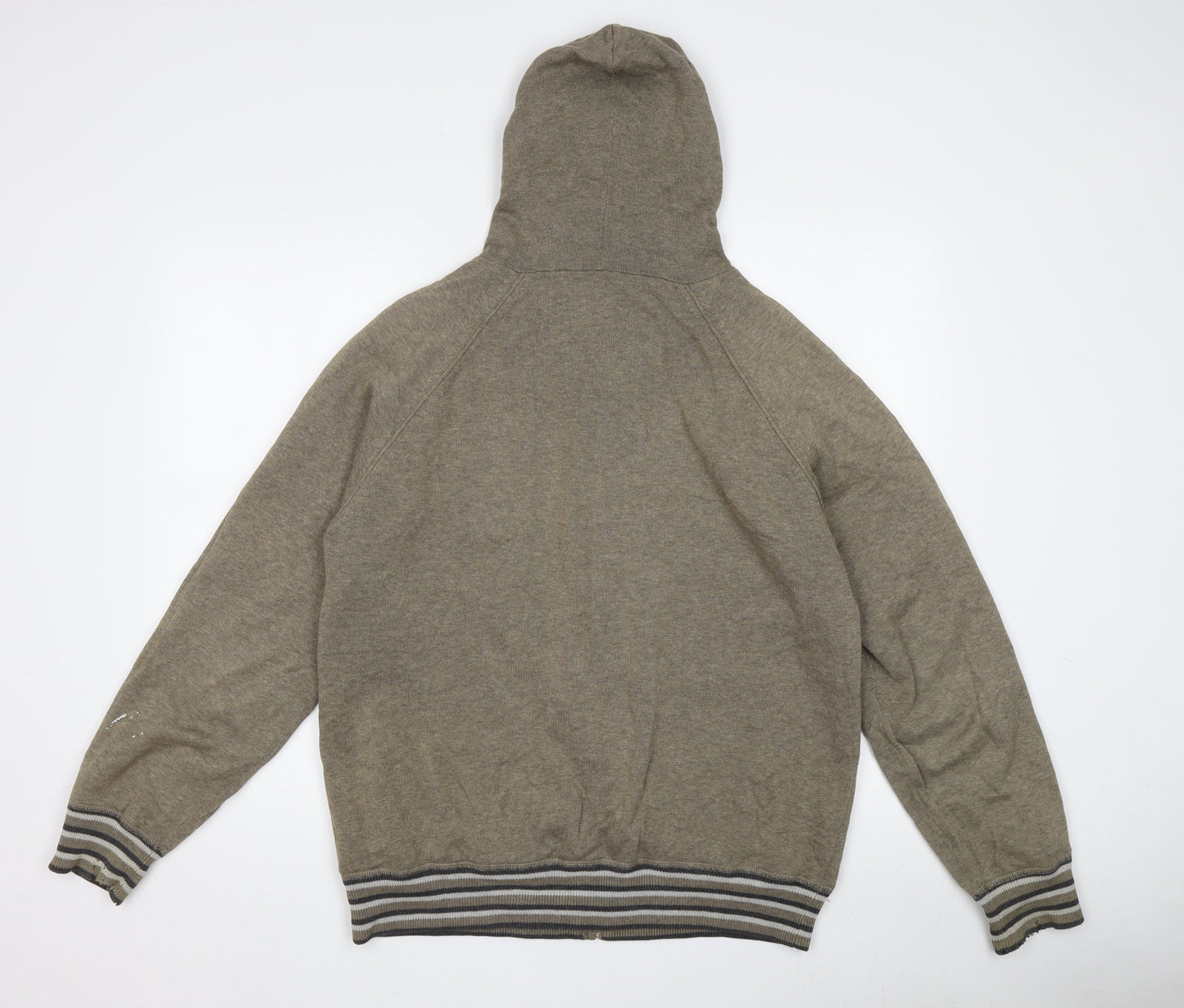 Next Men's Brown Full Zip Hoodie - Size M