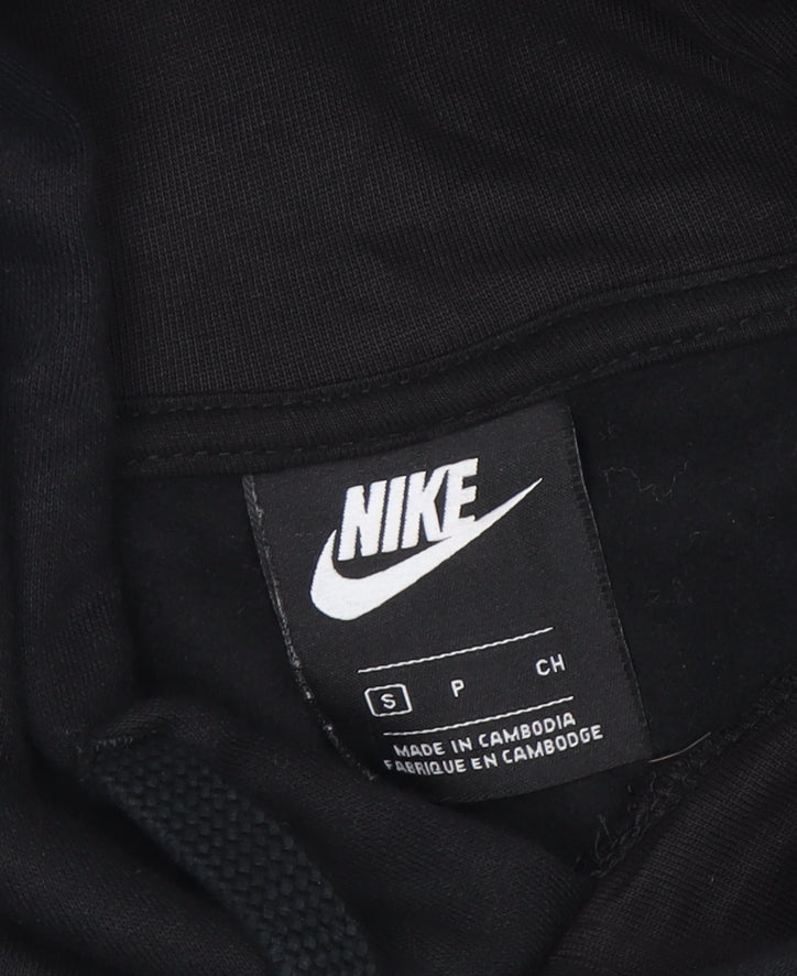 Nike Black Unisex Hoodie S - Sporty Pullover