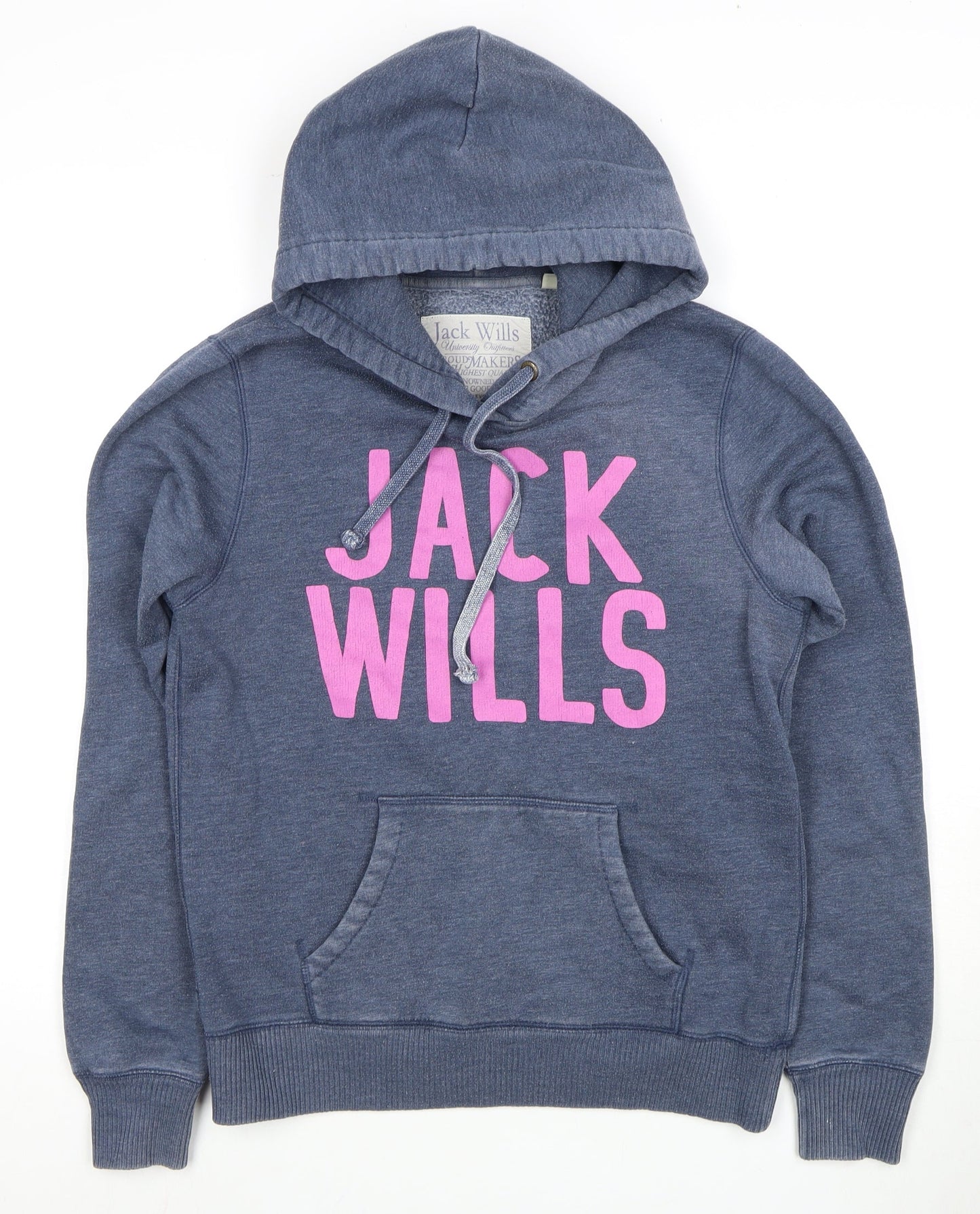 Jack Wills Women's Blue Hoodie Size 12