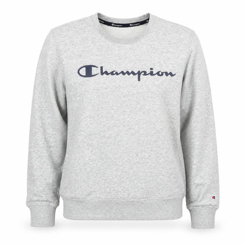 Womens UK XS Regular Champion Grey Pullover Sweatshirt