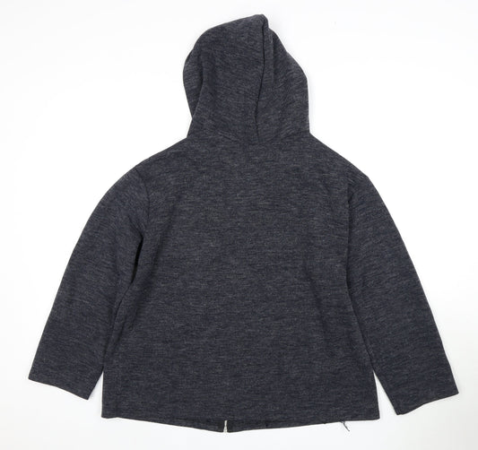 Luca Vanucci Women's Grey Full Zip Hoodie XL