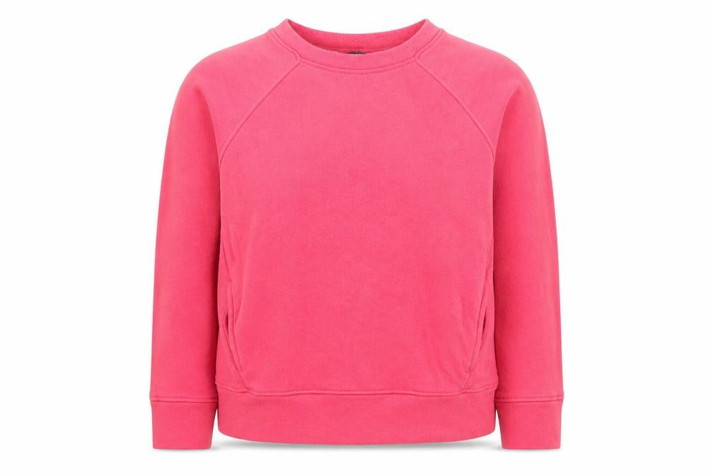 Marks & Spencer Women's Pink Crew Neck Sweatshirt, Size 8