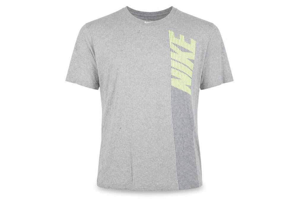 Mens UK Size XL Nike Grey  Cotton Blend T-Shirt