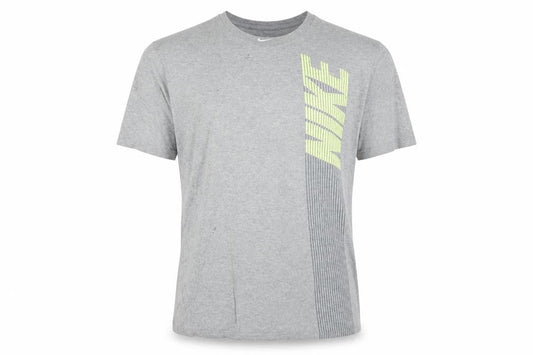 Mens UK Size XL Nike Grey  Cotton Blend T-Shirt